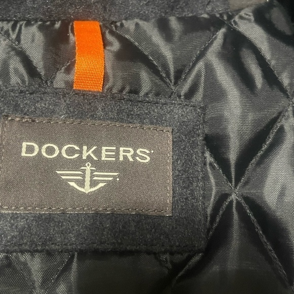 Dockers dark grey Wool Coat - Picture 6 of 7